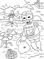 Coloriage de Robitoc