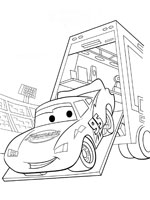 Coloriage de Flash McQueen