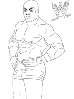 Coloriage de Bobby Lashley