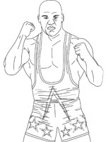 Coloriage de Kurt Angle