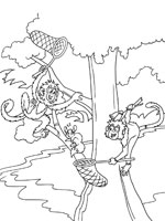 Coloriage de Les frères bobos