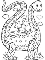 Coloriage de Brachiosaure