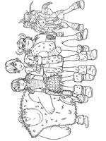 Coloriage de Vikings