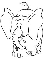 Coloriage de Eléphant