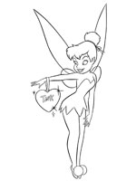 Coloriage de Tinkerbell