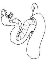 Coloriage de Epreuve de la fosse aux serpents