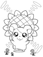 Coloriage de Hamtaro