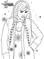 Coloriage de Hannah Montana