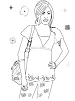Coloriage de Hannah