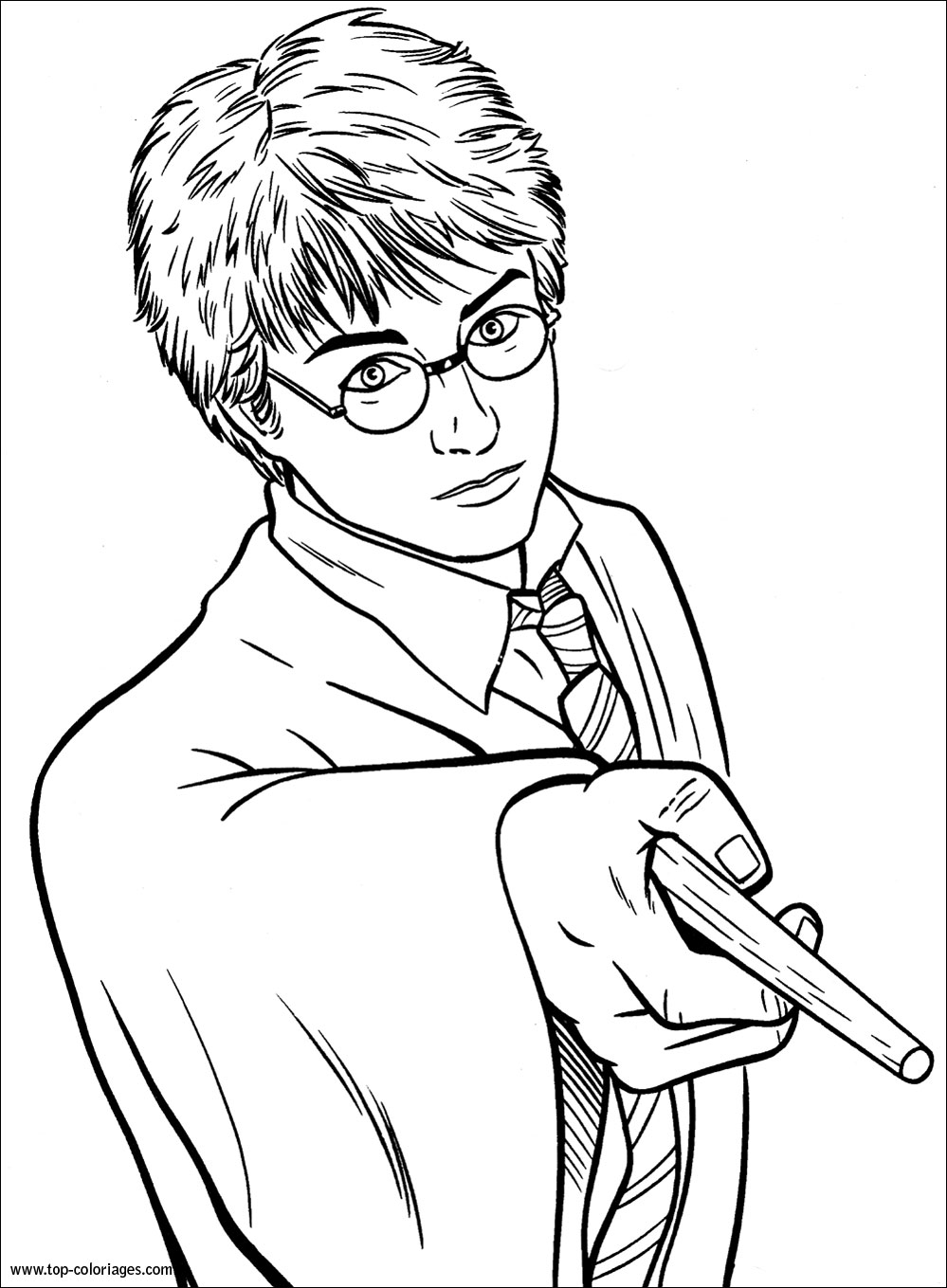 Coloriage Harry Potter