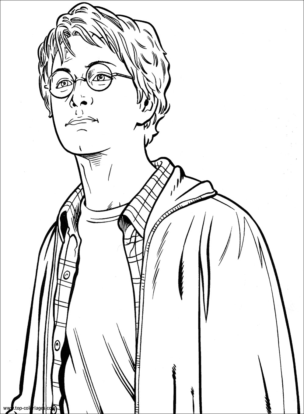 Coloriages Harry Potter - Coloriages - Coloriage à imprimer