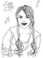 Coloriage de Gabriella