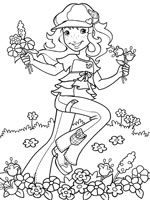 Coloriage de Holly Hobbie