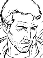 Coloriage de Bruce Banner