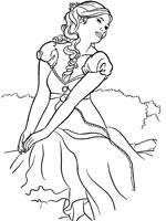 Coloriage de Giselle