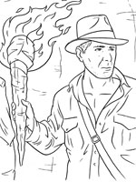 Coloriage de Indy