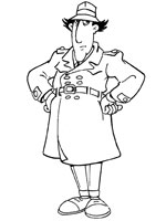 Coloriage de L'Inspecteur Gadget