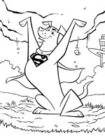 Coloriage de Krypto