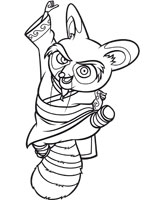 Coloriage de Shifu