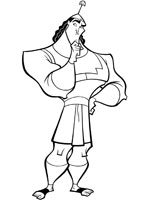 Coloriage de Kronk