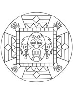 Coloriage de Masque