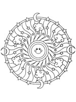 Coloriage de Soleil