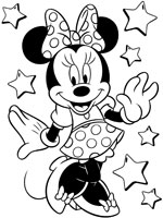 Coloriage de Minnie