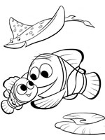 Coloriage de Le monde de Nemo