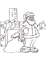 Coloriage de Père Noël