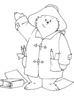 Coloriage de L'Ours Paddington