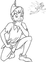 Coloriage de Peter Pan