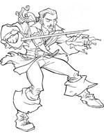 Coloriage de Will Turner