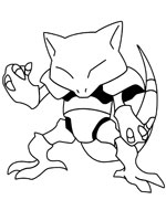 Coloriage de Abra