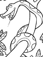 Coloriage de Serpent