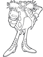 Coloriage de Dr Eggman