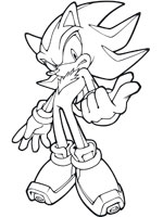 Coloriage de Sonic