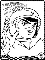 Coloriage de Speed Racer