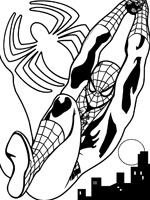 Coloriage de Spiderman