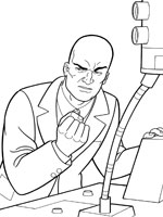 Coloriage de Lex Luthor