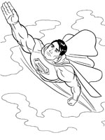 Coloriage de Superman