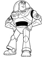 Coloriage de Buzz l'Eclair