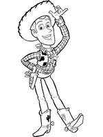 Coloriage de Woody