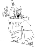 Coloriage de Halvar