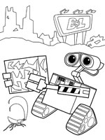 Coloriage de Wall-E