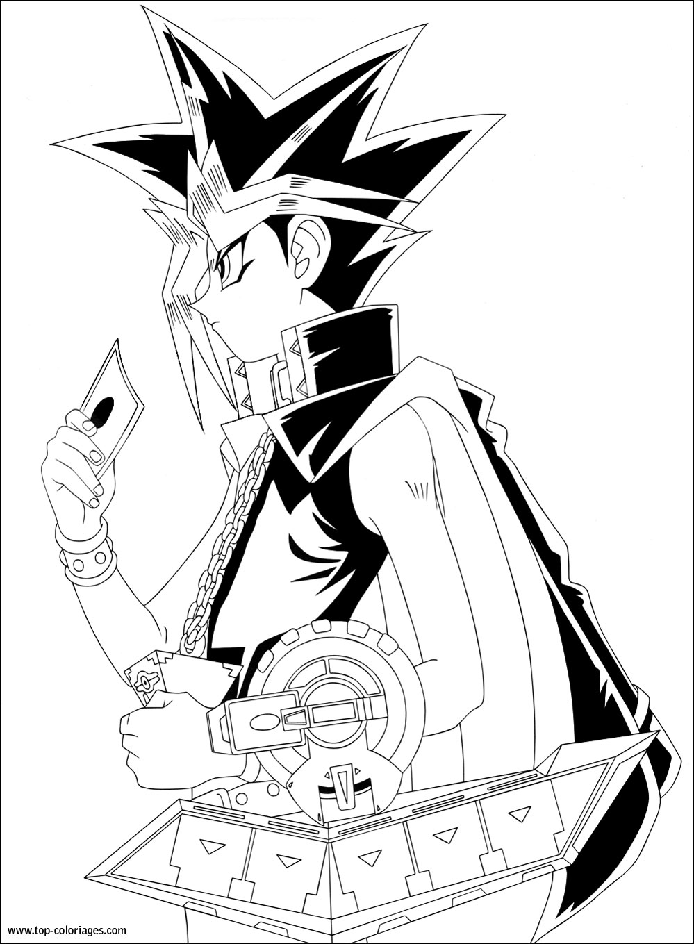 Coloriage Yami Yugi 