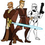 Coloriage de Clone Wars