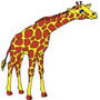 Coloriage de Girafe