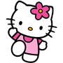 Coloriage de Hello Kitty