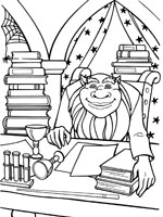 Coloriage de Eramus le troll