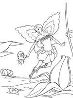 Coloriage de Elina et Bibble